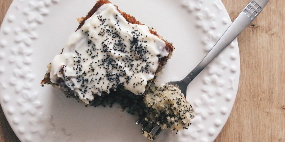 Как приготовить кекс с маком ревани