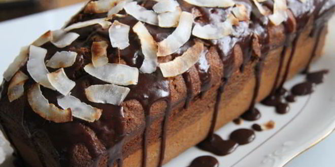 Рецепт кекса с нутеллой и кокосовым молоком