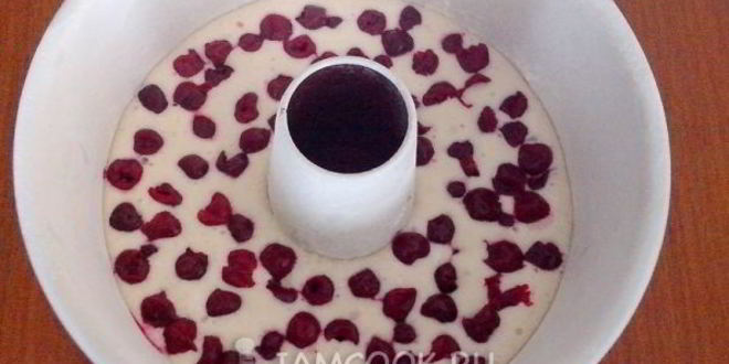 Рецепт кекса с вишней