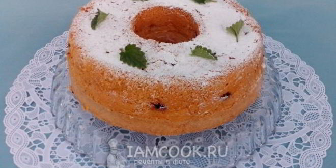 Рецепт кекса с вишней