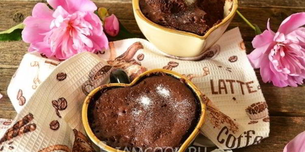 Как приготовить кекс в микроволновке за 3 минуты