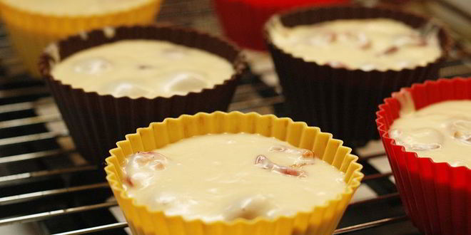 Рецепт кексов с черешней