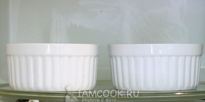 Рецепт кексов в микроволновке без какао