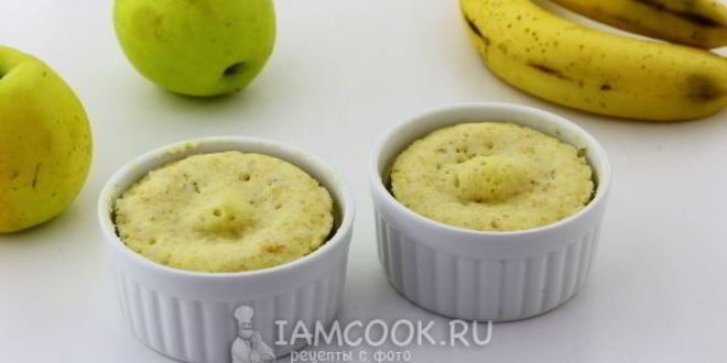 Рецепт кексов в микроволновке без какао