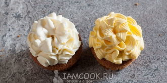 Рецепт крема-чиза для капкейков