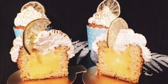 Рецепт лаймовых капкейков с цитрусовым курдом