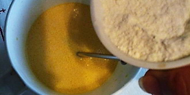 Рецепт лимонного кекса-пудинга