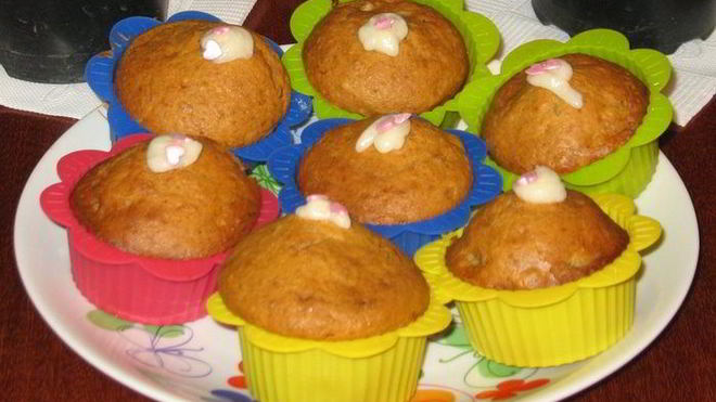 Рецепт Медовых кексов по-домашнему