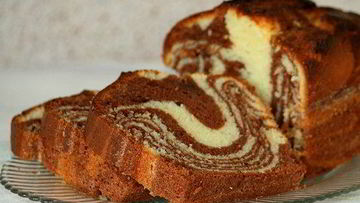 Рецепт Мраморного кекса в духовке