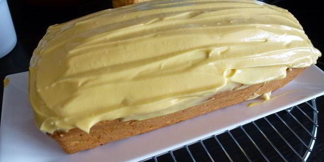 Рецепт нежного тыквенного кекса под сливочной шапочкой