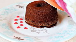 Рецепт Шоколадного фондана с кофе