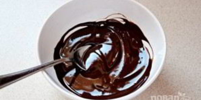 Рецепт шоколадного фондана с кофе