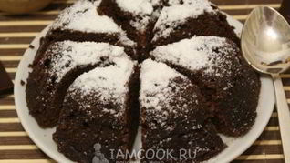 Рецепт Шоколадного кекса в микроволновке за 5 минут