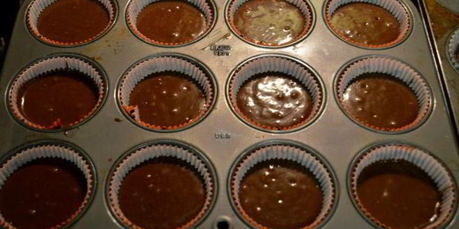 Рецепт шоколадных капкейков с тематикой halloween