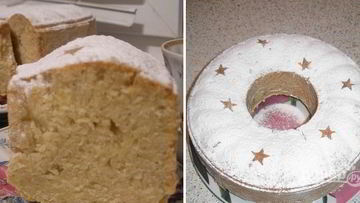 Рецепт Творожно-яблочного кекс