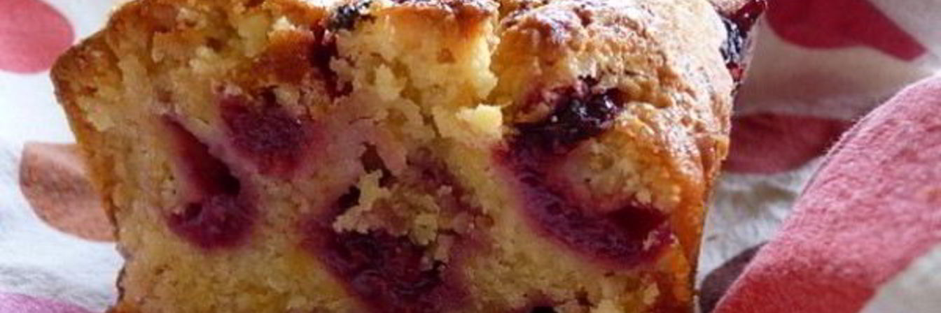 Рецепт Творожного кекса с малиной