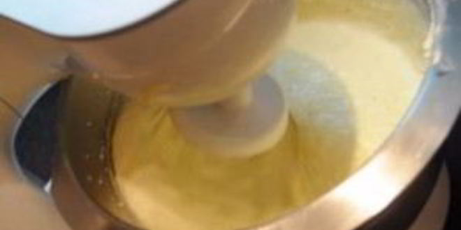 Рецепт творожного лимонно-банановый кекс