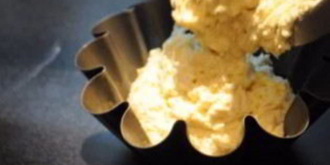 Рецепт творожного лимонно-банановый кекс