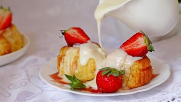 Рецепт Творожных кексов с глазурью