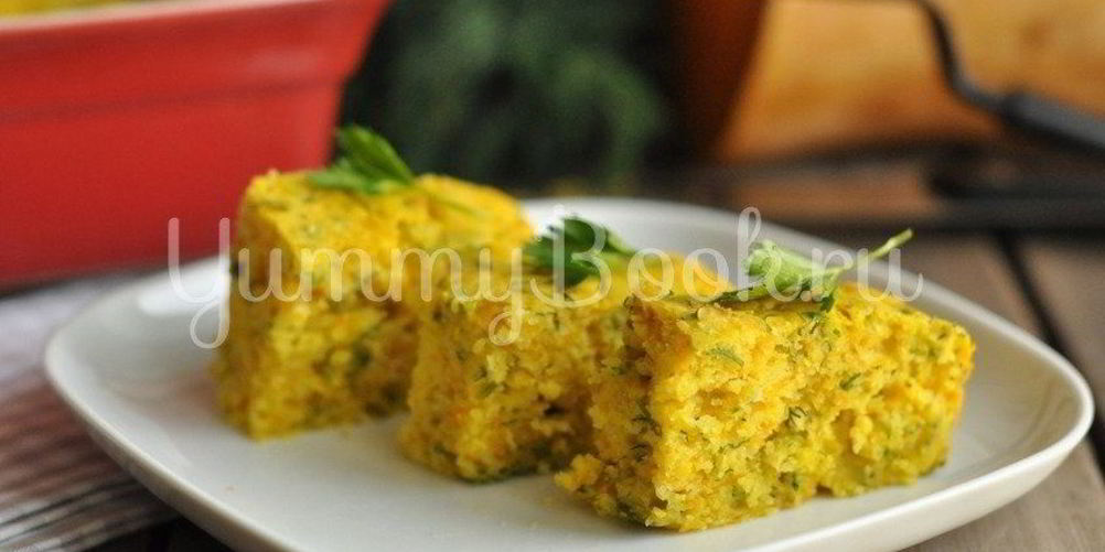 Как приготовить тыквенный кекс с зеленью