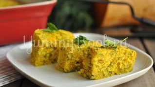 Рецепт Тыквенного кекса с зеленью