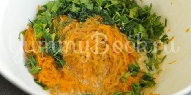 Рецепт тыквенного кекса с зеленью