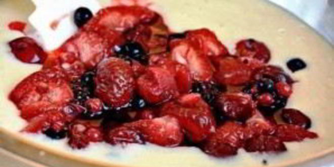 Рецепт ягодных кексов с белым шоколадом