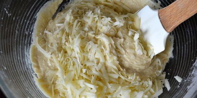 Рецепт закусочного кекса с овощами