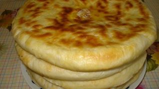 Рецепт Домашних хачапури с 2 видами сыра