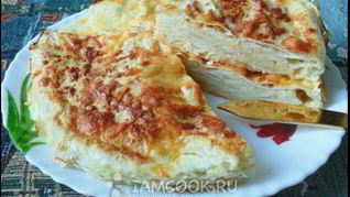 Рецепт Хачапури из лаваша