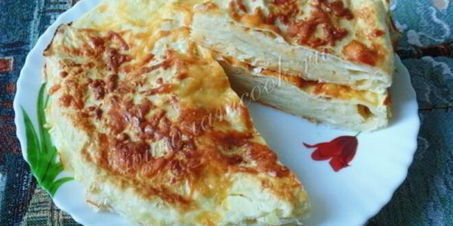 Рецепт хачапури из лаваша