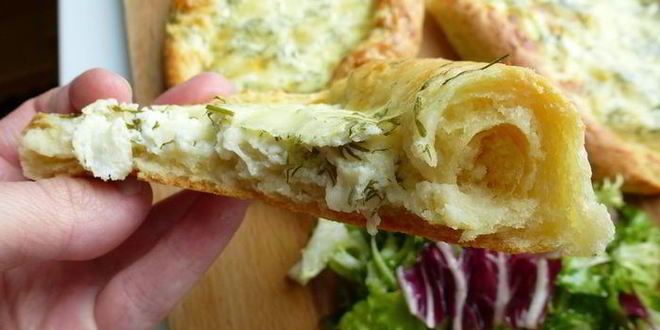 Рецепт хачапури на творожном тесте