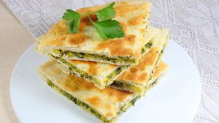 Рецепт Хачапури с зеленью