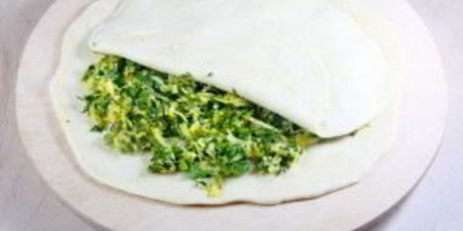 Рецепт хачапури с зеленью