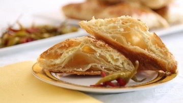 Рецепт Слоеных хачапури с сыром