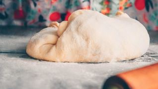 Рецепт Теста для хачапури на кефире