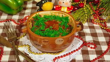 Рецепт Американского мясного хлеба в горшочке