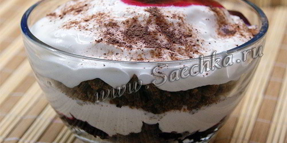 Как приготовить десерт из черного хлеба амброзия