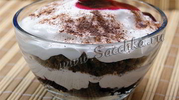 Рецепт Десерта из черного хлеба Амброзия