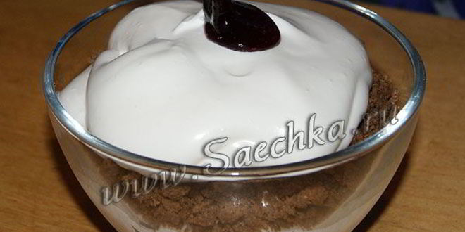 Рецепт десерта из черного хлеба амброзия