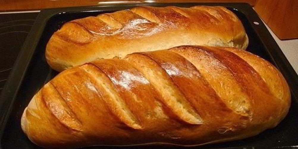 Как приготовить домашний батон за 30 минут