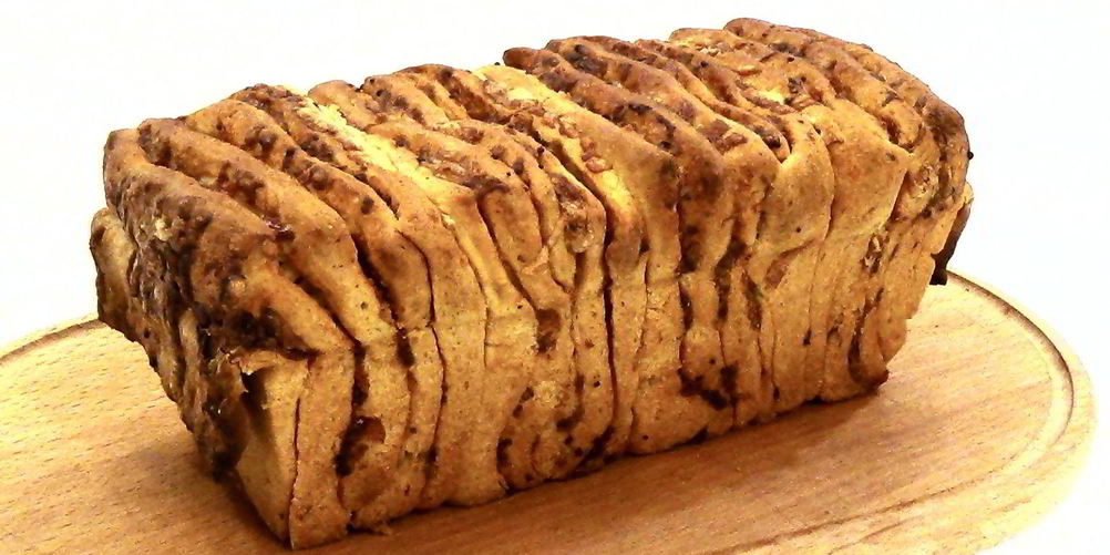 Как приготовить хлеб гармошка на пиве с сыром