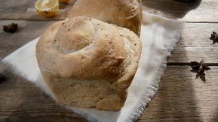 Рецепт Хлеба с лимонной цедрой и анисом