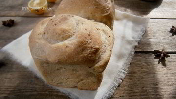 Рецепт Хлеба с лимонной цедрой и анисом