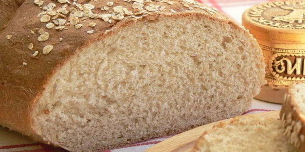 Как приготовить хлеб с овсяными хлопьями и мукой