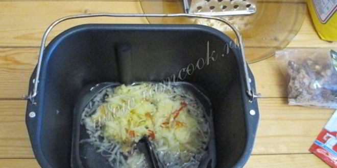 Рецепт хлеба с яблоками нежный