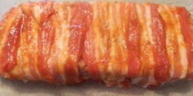 Рецепт мясного хлеба с беконом