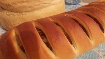 Рецепт Рулета-батона с капустой