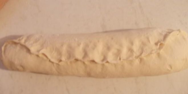 Рецепт рулета-батона с капустой