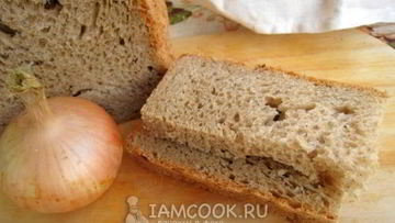Рецепт Ржаного хлеба с луком